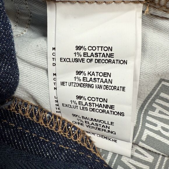 Harley Davidson Jeans Men’s 34x32 Blue Straight Leg Casual Biker Medium Wash - Picture 12 of 13